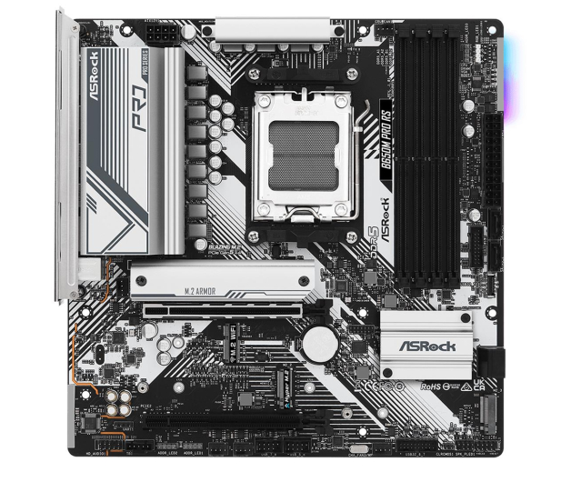 ASROCK Płyta główna B650M PRO RS AM5 4DDR5 HDMI/DP mATX - 1281777 - zdjęcie 3